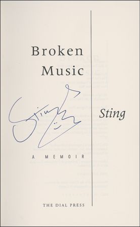 Lot #931 Sting Book - Image 1