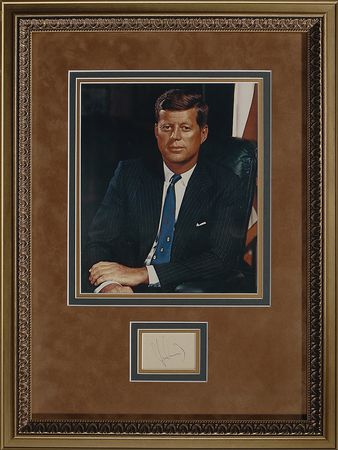 Lot #74 John F. Kennedy Signature - Image 1
