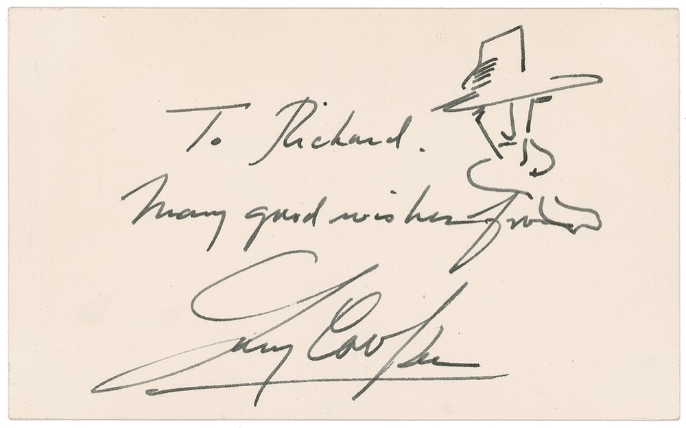Gary Cooper Sketch | RR Auction