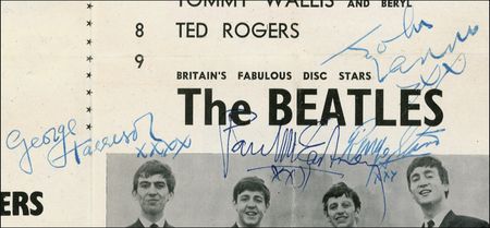 Lot #683 Beatles Program - Image 2