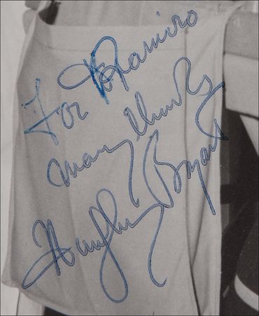 Lot #903 Humphrey Bogart Signed Photograph - Image 2