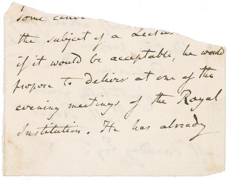 Lot #291 Peter M. Roget: Thesaurus creator - Image 1