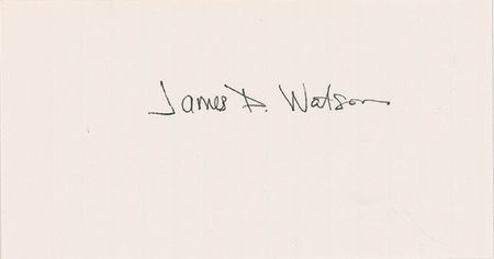 Lot #196 DNA: Watson, Crick, and Wilkins Signatures - Image 1