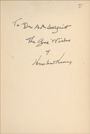 Lot #61 Herbert Hoover Book - Image 1