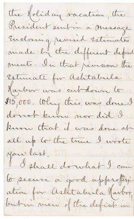 Lot #42 James A. Garfield: Garfield walks a political financial tightrope between local support and national aspirations - Image 2