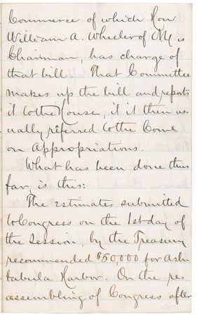 Lot #42 James A. Garfield: Garfield walks a political financial tightrope between local support and national aspirations - Image 4