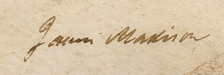 Lot #69 Thomas Jefferson and James Madison: The United States? third and fourth presidents boldly sign an Ohio land grant - Image 3