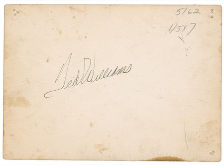 Lot #1467 Williams, DiMaggio, Mantle Group Lot - Image 1