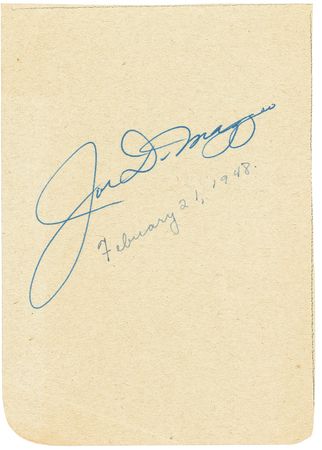 Lot #1467 Williams, DiMaggio, Mantle Group Lot - Image 3