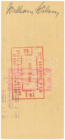 Lot #335 Bill Wilson: Wilson endorses - Image 2