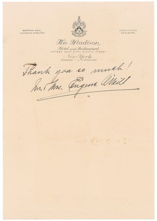 Lot #588 Eugene O’Neill Group Lot - Image 1