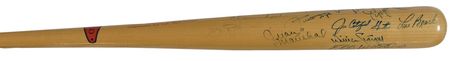 Lot #1284 Baseball Hall of Famers Baseball Bat - Image 2
