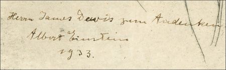 Lot #206 Albert Einstein Print - Image 2