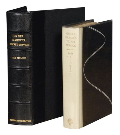 Lot #549 Ian Fleming: Signing a limited edition of On Her Majesty’s Secret Service - Image 2