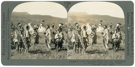 Lot #321 Two Guns White Calf Signed Photograph - Image 2