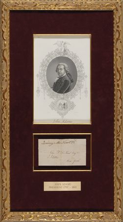 Lot #1 John Adams Free Frank
