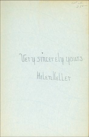 Lot #258 Helen Keller Book - Image 1