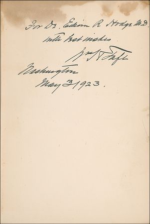 Lot #125 William H. Taft Book - Image 1