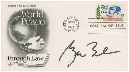Lot #7 George W. Bush First Day Cover
