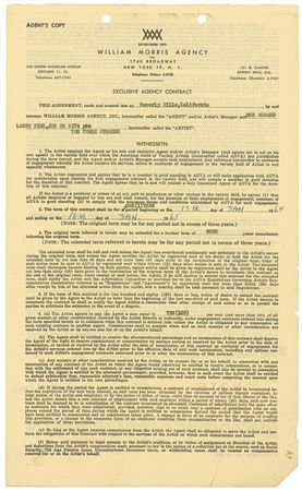 Lot #1225 Three Stooges Signed Document - Image 1