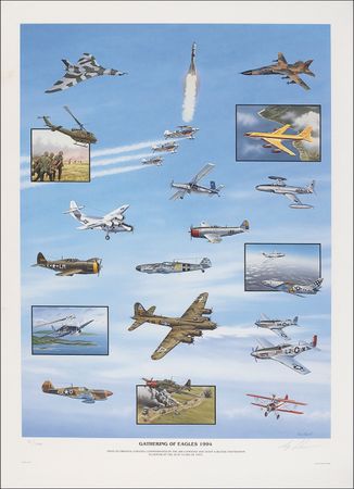 Lot #449 Aviators: Gathering of Eagles Group Lot - Image 1