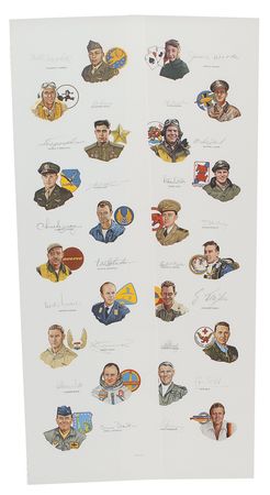 Lot #449 Aviators: Gathering of Eagles Group Lot - Image 2
