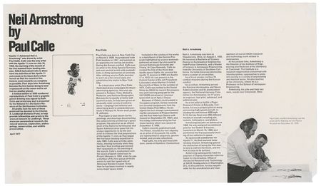 Lot #440 Neil Armstrong Lithograph - Image 2