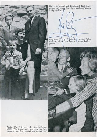 Lot #439 Neil Armstrong Book - Image 1
