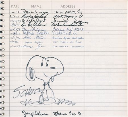 Lot #265 Live From The City Guest Book - Image 1