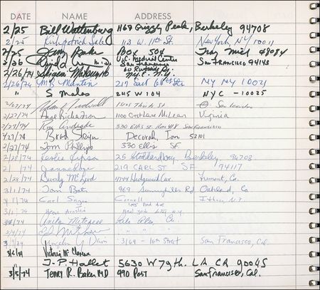 Lot #265 Live From The City Guest Book - Image 2