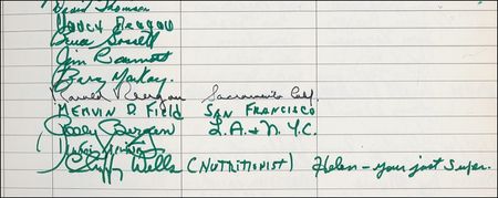 Lot #265 Live From The City Guest Book - Image 3