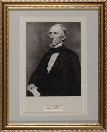 Lot #135 John Tyler Signature - Image 1