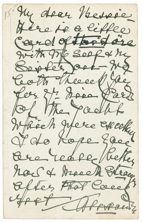 Lot #146 Queen Alexandra Handwritten Letter Signed - Image 2