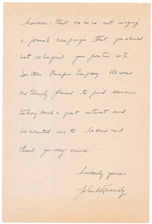 Lot #79 John F. Kennedy - Image 2