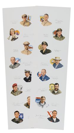 Lot #451 Aviators: Gathering of Eagles Group Lot - Image 2
