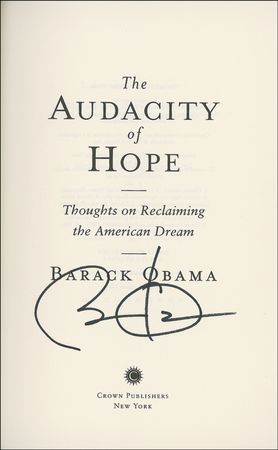 Lot #63 Barack Obama Book - Image 1