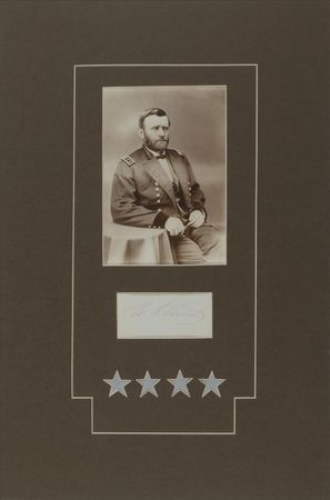 Lot #27 U. S. Grant Signature