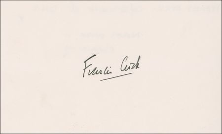 Lot #154 DNA: Watson, Crick, and Wilkins Signatures - Image 1