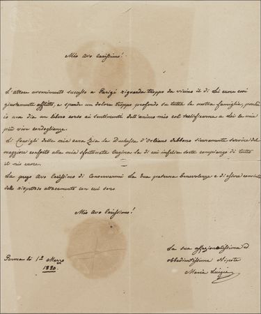 Lot #339 Napoleon and Marie-Louise Bonaparte: Napoleon orders the fortification of defenses in Portugal - Image 3