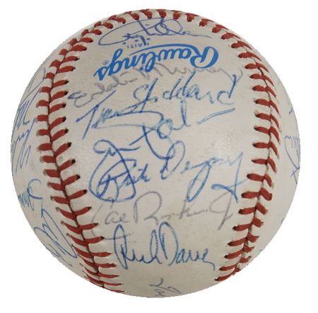 Lot #1315 Baltimore Orioles Baseball - Image 2