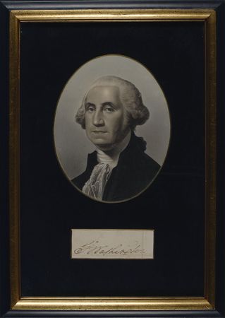 Lot #104 George Washington Signature - Image 1