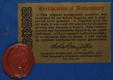 Lot #104 George Washington Signature - Image 3