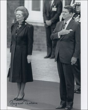 Lot #286 Margaret Thatcher Signed Photographs - Image 2