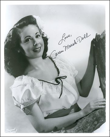 Lot #1121 Wizard of Oz: Caren Marsh-Doll Signed Photographs - Image 2