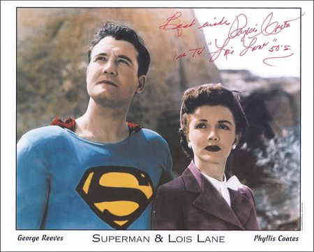 Lot #1281 Superman: Coates and Neill Signed Photographs - Image 1