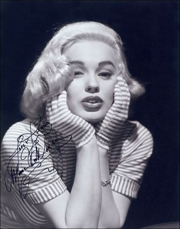 Lot #1095 Mamie Van Doren Signed Photographs - Image 2