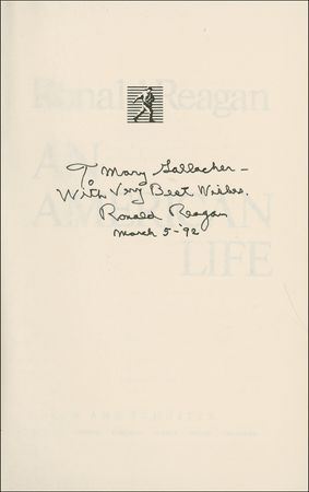 Lot #71 Ronald Reagan Book - Image 1