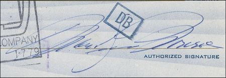 Lot #1033 Marilyn Monroe Check - Image 2