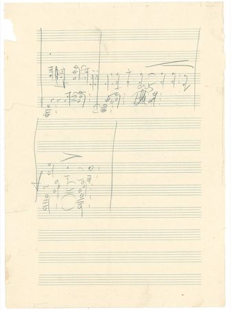 Lot #718 Giacomo Puccini: Extensive Puccini musical manuscript from The Girl of the Golden West - Image 2