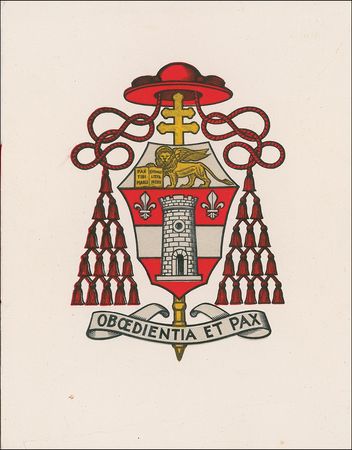 Lot #207 John XXIII Invitation - Image 1
